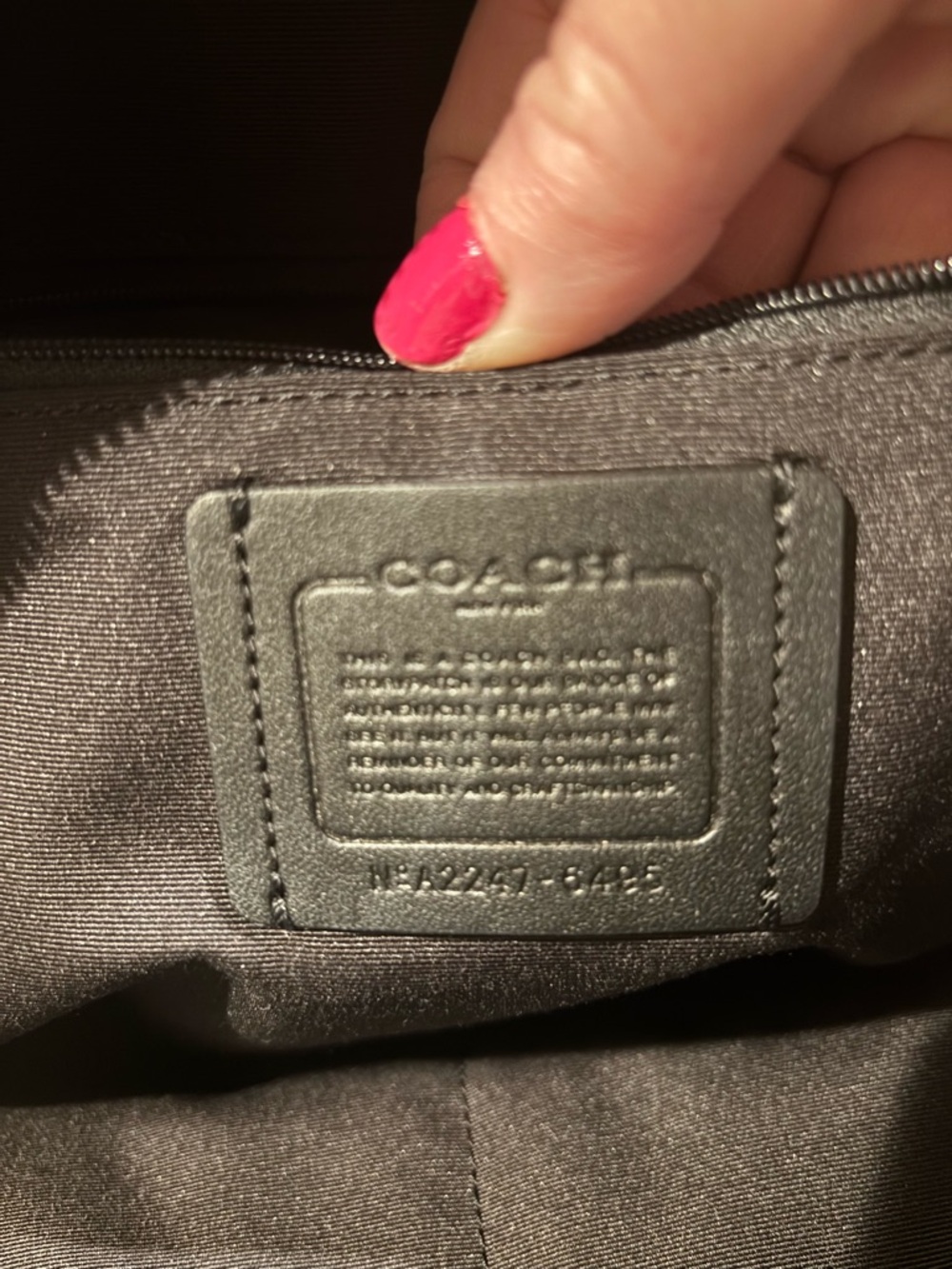 Coach Black and Brown Backpack in very good condition - Picture 6 of 12